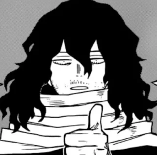 💤 emoji Shota Aizawa Telegram sticker 6 of 52