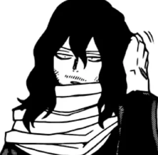 💤 emoji Shota Aizawa Telegram sticker 12 of 52