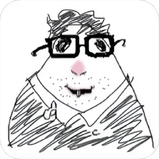 🤓 emoji Темный принц 👑 Telegram sticker 5 of 49