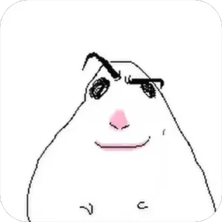 🤨 emoji Темный принц 👑 Telegram sticker 20 of 49