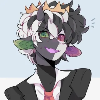 🏙 emoji `."– Ranboo¿ 2  -,, ·' Telegram sticker 13 of 120