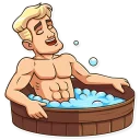 🛀 emoji Romantic Knight Telegram sticker 22 of 36