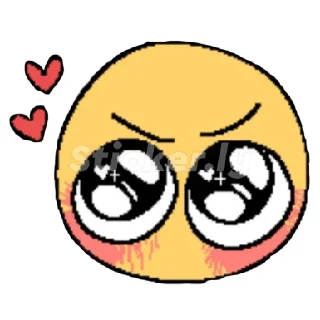 🥰 emoji САНС Telegram sticker 13 of 16