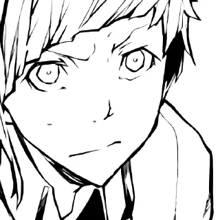 🤨 emoji @weihrs Ацуши Накаджима Telegram sticker 9 of 65