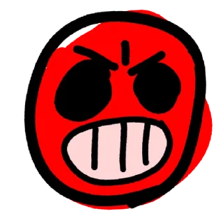 😡 emoji Кривой бс нонамее Telegram sticker 12 of 17