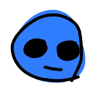 😐 emoji Кривой бс нонамее Telegram sticker 16 of 17