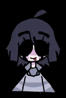 😋 emoji Core!Frisk Telegram sticker 15 of 17