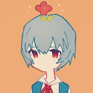 😐 emoji NeonGenesisEvangelion by @stickerhut Telegram sticker 18 of 65
