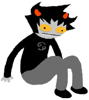 😟 emoji k stands for kinnie Telegram sticker 10 of 64