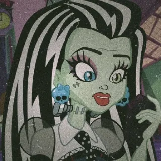 😦 emoji ✨Monster High✨ Telegram sticker 13 of 102