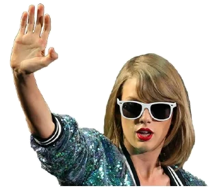 ✋ emoji Taylor Swift Telegram sticker 19 of 78