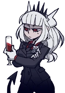 🍷 emoji ː͡➘₊̣𝐋𝐮𝐜𝐢𝐟𝐞𝐫🫀୭̥₊˚| @stiikerssx Telegram sticker 3 of 30