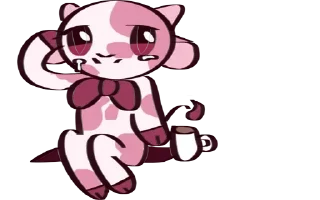 Sticker from 💜cows-46 @moolokobot