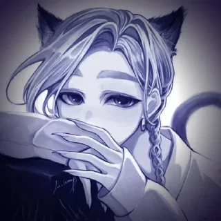 🫐 emoji Ⲣⲁⲏ ⲙⲟύ ⲙⲩⲯ. | @edelarisel Telegram sticker 22 of 120