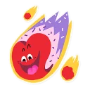 ☄️ emoji С любовью, Яндекс Telegram sticker 8 of 13