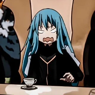 😧 emoji Римуру @anime_sticks Telegram sticker 12 of 20