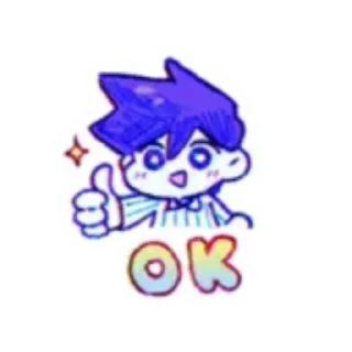 👍 emoji - @strike1v ꕨ @vividstick ⊹ Telegram sticker 22 of 35