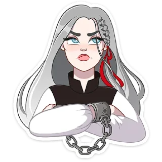 🙅‍♀ emoji Мара Агата • @TgSticker Telegram sticker 7 of 37