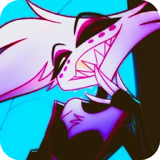 Sticker from Angel Dust • @HazbinHotelStickers