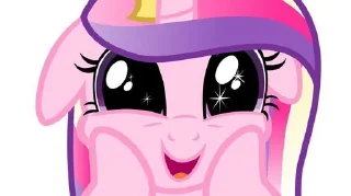 🤩 emoji Стикеры с каденс😋 @Ponto_ga Telegram sticker 7 of 21