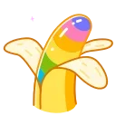 🌈 emoji Banana Telegram sticker 24 of 27