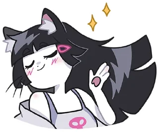 ☺ emoji Летняя Зизи без текста @stickers_vk Telegram sticker 15 of 49