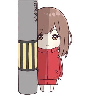 😐 emoji Jersey Chan Pt.7 @jp_stickers Telegram sticker 13 of 40
