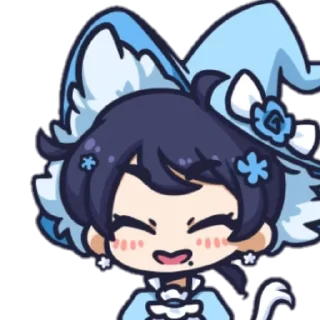 💦 emoji Барвинок - «Звёздные цветы» Telegram sticker 11 of 15