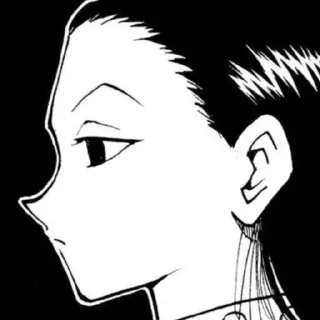 🤨 emoji illumi zoldyck ;; @iizzanass Telegram sticker 14 of 30