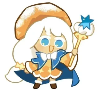 😌 emoji Cream puff cookie) Telegram sticker 20 of 21