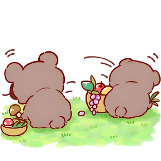 🍇 emoji Кума-кун @Nyasticks Telegram sticker 20 of 25