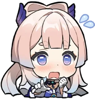 😳 emoji Kokomi Telegram sticker 10 of 57