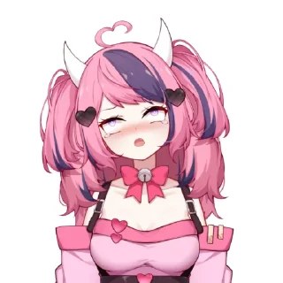 🥵 emoji втуберы зло 2 @Akina_speed_stars Telegram sticker 2 of 120