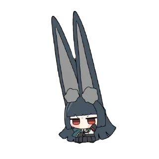 🫥 emoji miyabi so cute Telegram sticker 11 of 68