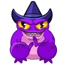 😈 emoji Frog Witch Telegram sticker 9 of 15