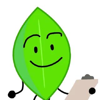 🙃 emoji ♡LEAFY CUTE♡ Telegram sticker 21 of 26