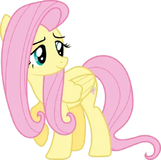 😁 emoji Fluttershy | @MyLittlePony_bots Telegram sticker 6 of 120