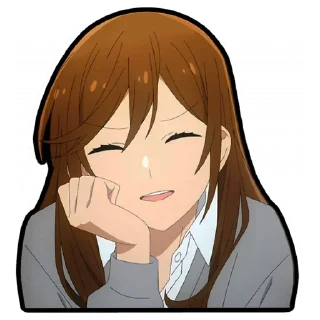 Sticker from Horimiya (@dasein0)
