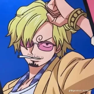 🌟 emoji Санджи-кун Telegram sticker 19 of 76