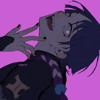 📎 emoji scaramouche Telegram sticker 8 of 40