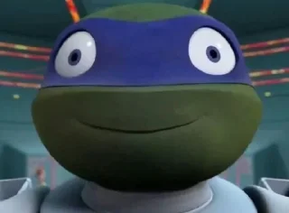 🙂 emoji Funny Turtles Telegram sticker 6 of 23