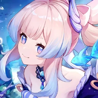 Sticker from Sangonomiya Kokomi! ིྀ
