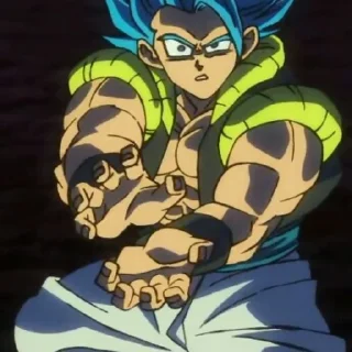 🤨 emoji Gogeta             by @Kirill_Volodchenko Telegram sticker 11 of 17