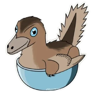🐦 emoji Dino Telegram sticker 18 of 120