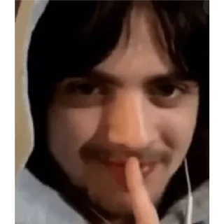 🤫 emoji Паршивая моли Telegram sticker 22 of 23