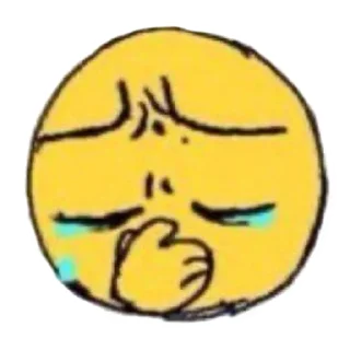 😔 emoji bruh Telegram sticker 14 of 43
