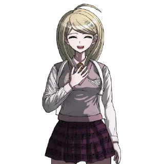 🌷 emoji Kaede Akamatsu‹‹｡ﾟ(ﾟ´ω`ﾟ)ﾟ｡›› Telegram sticker 9 of 120