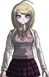 😭 emoji Kaede Akamatsu Telegram sticker 9 of 50