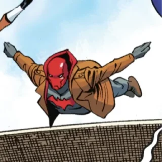 👋 emoji Red hood Telegram sticker 10 of 89