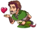 Sticker from Robin Hood